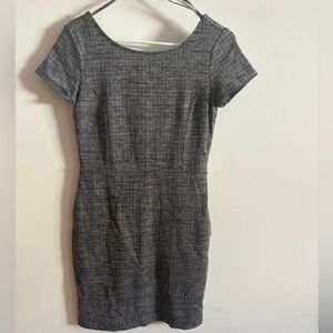 Banana Republic Charcoal Mini Dress